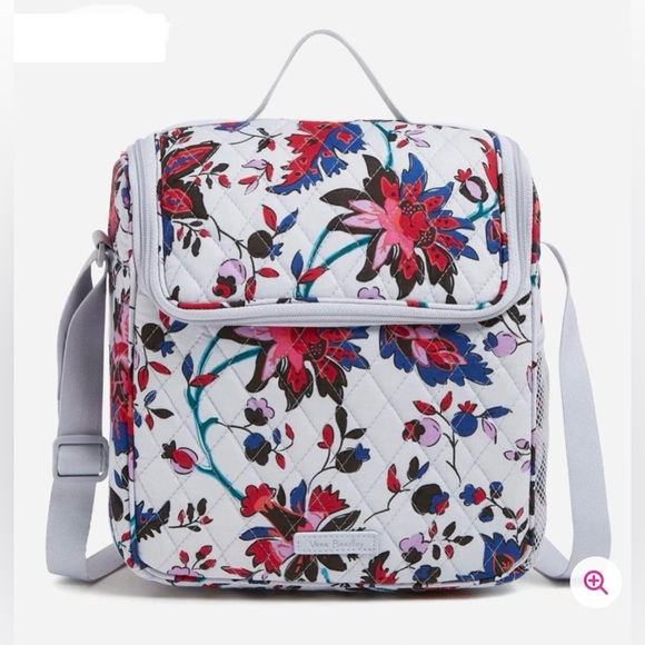 Vera Bradley Lunch Crossbody Bag in Vineyard Floral NWT - Picture 1 of 4